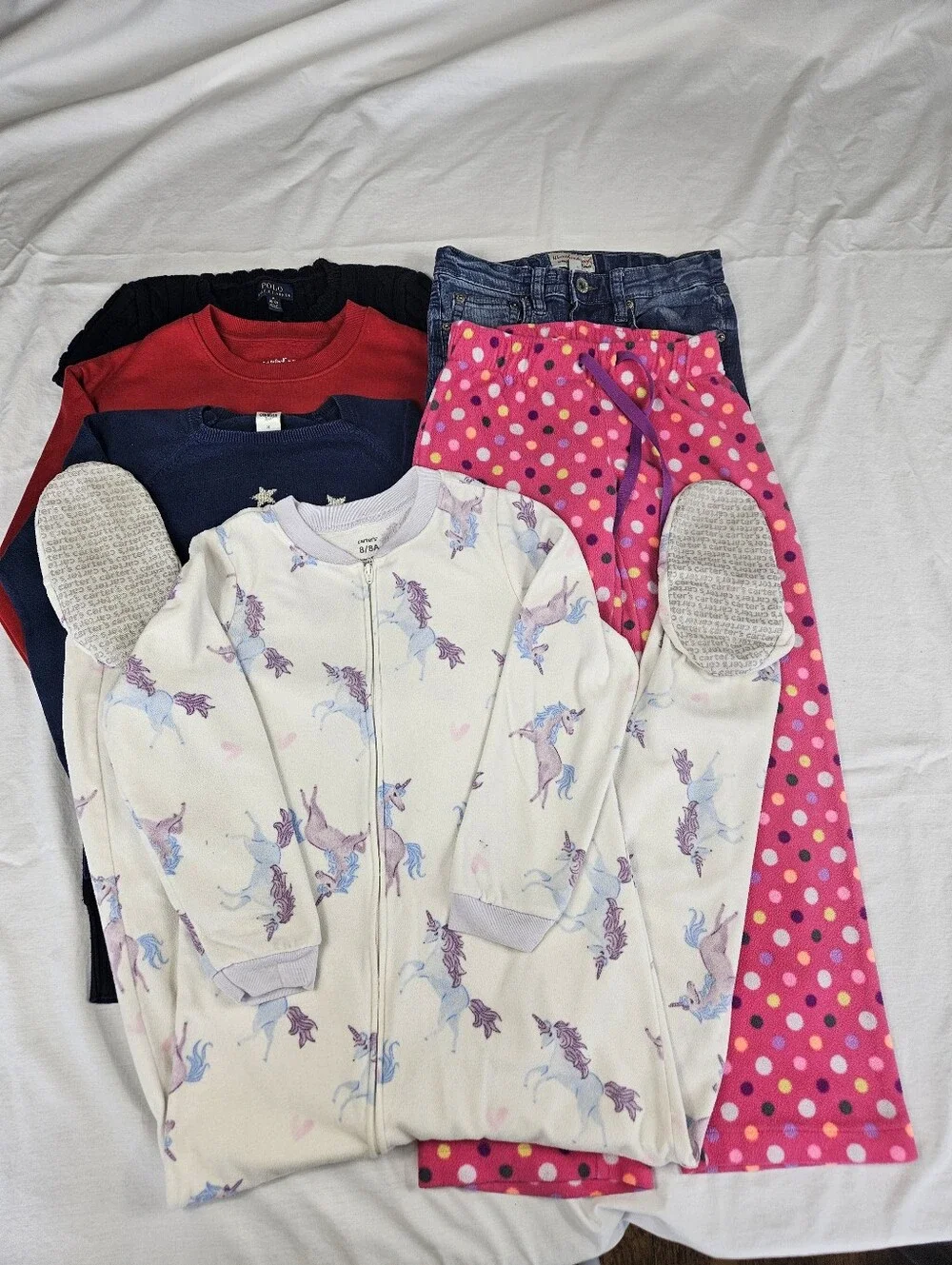 Bundle Of Girls Cold Weather Clothes Size 8